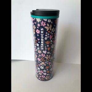 2018 Starbucks Valentine's Floral and Hearts Coffee Cup